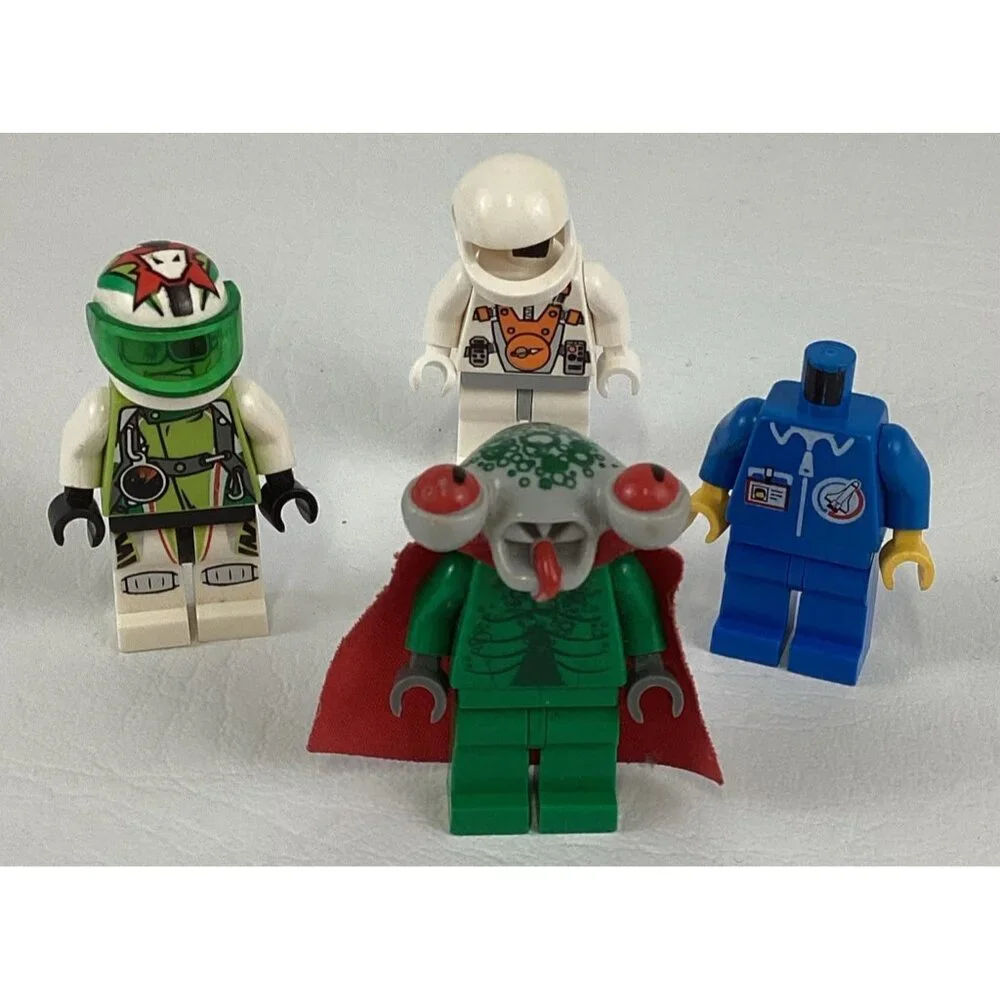 Lego World Racer Alien Snake Launch Commander Minifigure Replacement Parts Lot